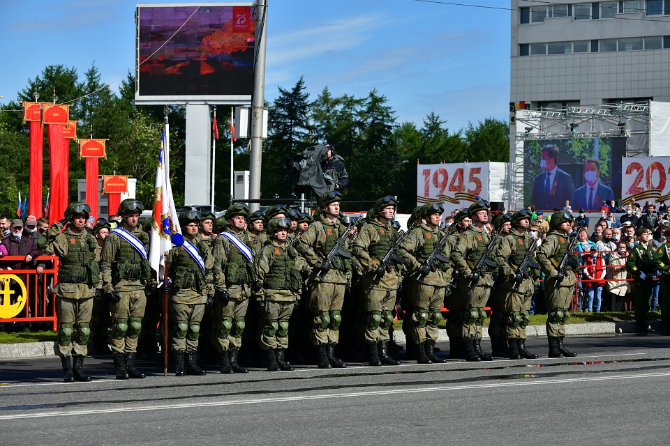План парада в мурманске